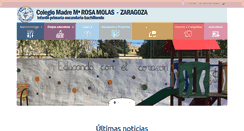 Desktop Screenshot of mariarosamolas.com